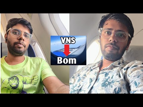 Vanaras Airport to Mumbai Airport ✈️ | Full Vlog ✨