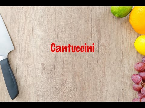 How to cook - Cantuccini