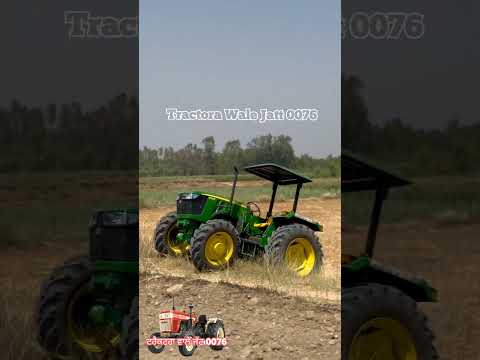 John Deere 5405 4x4 #jondear #tractor #king #king #jondear #jattlife #4x4