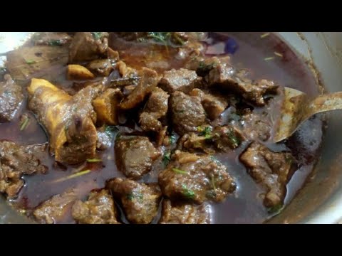 Mutton pepper Gravy/How to make mutton masala/Tasty pepper mutton Curry 😋