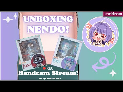 Unboxing Nendoroid Octane & Basil! (Handcam Stream) [ Vtuber Indonesia ]