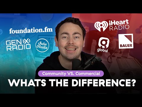 Community vs. Commercial Radio: What's the difference?? (feat. Dom Chambers)