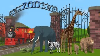 Learn about the Letter Z and Animals - The Alphabet Adventure With Alice And Shawn The Train