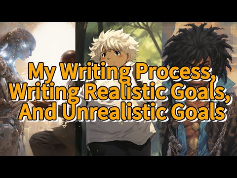 My Writing Process, Writing Realistic Goals, and Unrealistic Goals