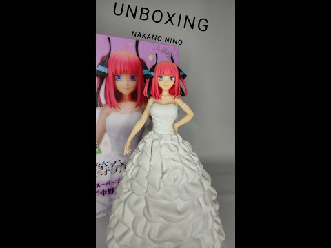 Unboxing Sega Super Premium, Nakano Nino Wedding Ver.