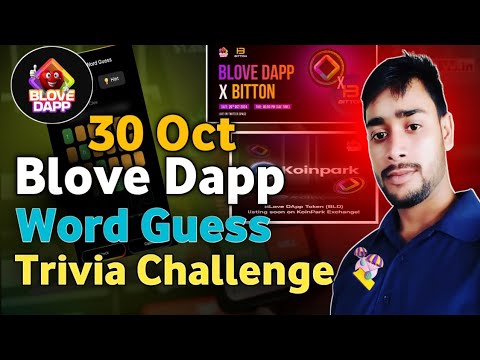 today blove trivia challenge & words guess combo | BLove trivia, words guess video today