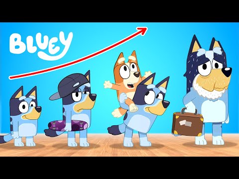 Bluey Growing Up Compilation!