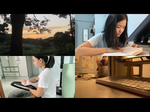 VLOG💗self-care with me/studying/breakfast/trying to WAKE UP at 6/recharge myself ft.Ulike脱毛仪🌿