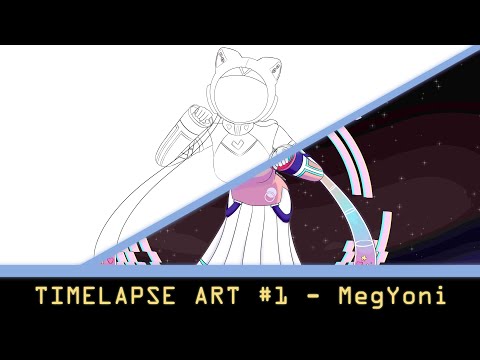 Timelapse Art - MegYoni Fanart