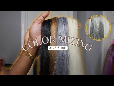 Try This If You Are Looking To Switch Up Your Gray Braids - How-To Blend Braiding Hair Tutorial