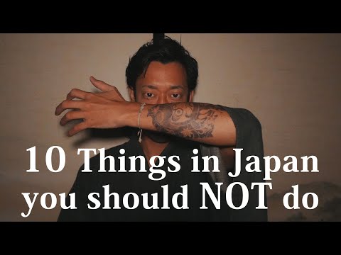 10 Things you shouldn't do in Japan🇯🇵