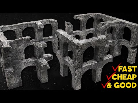 How to make Wargaming Terrain that is Fast, Cheap, and doesn't Suck!