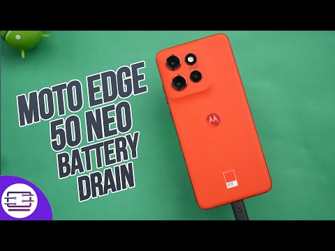 Moto Edge 50 Neo Battery Drain Test 🔋