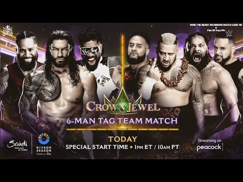 WWE Crown Jewel 2024 Official And Full Match Card HD