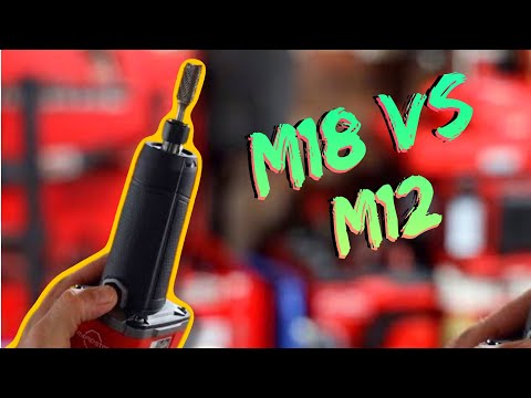 NEW M18 Milwaukee Die Grinder vs M12: Which One Should You Choose?