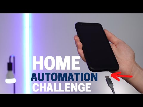 Automate with Phone Charger or Ambient Light - Home Automation Challenge Part 2