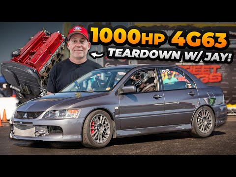 1000HP 4G63 Engine Teardown After 17 Years & 30K Miles of HARDCORE RACING ABUSE!