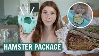 Natural Hamster Package Unboxing!