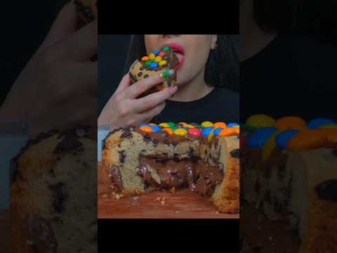 🍫Nutella M&M giant cookies asmr👅🍪먹방 자이언트 누텔라 쿠키 |eating sounds |#asmr #mukbang #shorts