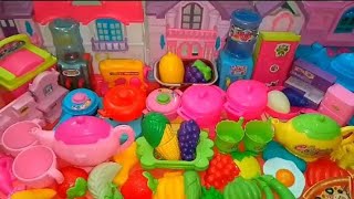 6 Minutes Satisfying With Unboxing||Hello Kitty Mini Plastic kitchen Toys||#asmr #7080♥️🌈