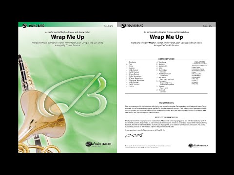 Wrap Me Up, arr. Chris M. Bernotas – Score & Sound