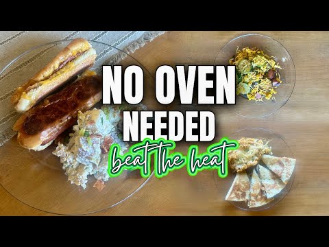 No Oven Needed Recipes | Beat the Heat Summer Meals | What's for Dinner | MEL COOP