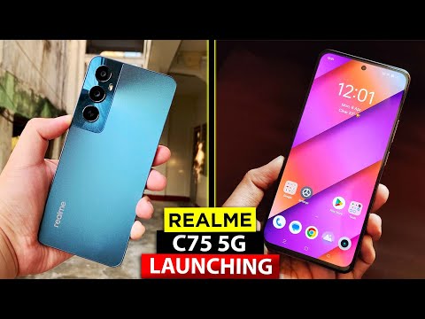 🔥 Realme C75 5G With 5600mAh Battery | ⚡ Realme C75 5G Specs, Price, Feature, India Launch