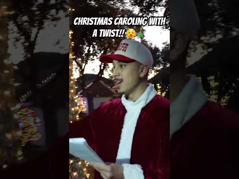 Christmas caroling MEXICAN edition! 😏🇲🇽🎄 #funny #shorts #vlogmas