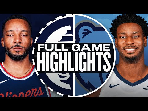 CLIPPERS at GRIZZLIES | FULL GAME HIGHLIGHTS | December 23, 2024