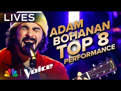 Adam Bohanan Performs "What's Going On" By Marvin Gaye | The Voice Lives | NBC