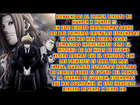 😱 QUIEN sera el PROXIMO Príncipe en CAER ??😈  Los HIJOS de BEYOND ?? Hablemos de HUNTER X HUNTER