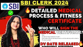 SBI Clerk Complete Medical Process Step by Step, Document Verification.