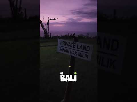 Karang Boma Cliff Sunset Timelapse - Uluwatu Bali Indonesia