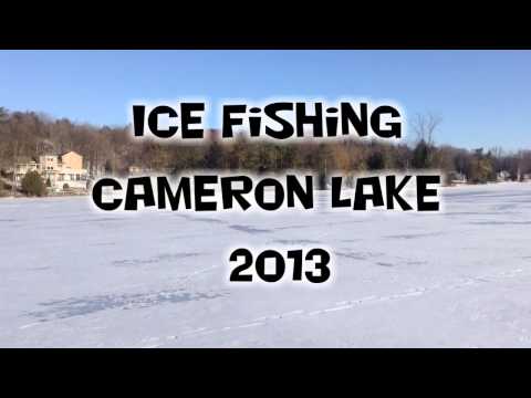 Ice Fishing Cameron Lake 2013-HD 720p