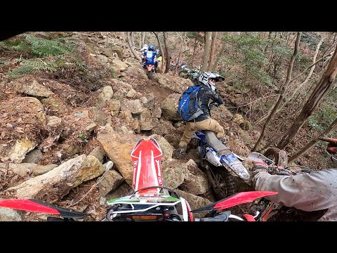 2023 CROSSMISSION''Play Mountain''OKAYAMA Akatsuki／HARD ENDURO RACE／ZERO【GoPro POV】