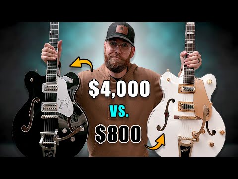 Gretsch Silver Falcon VS Gretsch Electromatic (Is the $$$ WORTH It?)