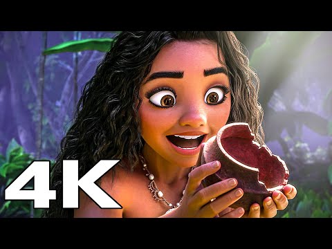 MOANA 2 "Let's Go Home" Scene 4K (2024)