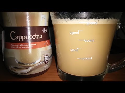 家樂福進口原味即溶熱奶咖啡粉CAPPUCCINO NATURE CRF