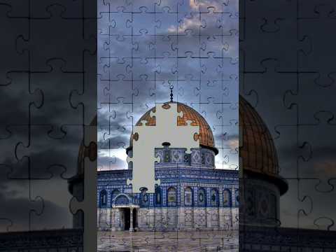 making masjid al aqsa for puzzle | #shorts #palestine #masjidalaqsa