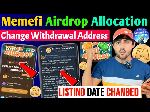 What’s My Memefi Airdrop Allocation? Memefi Airdrop Claim Address & Memefi Listing Date 📌New Update