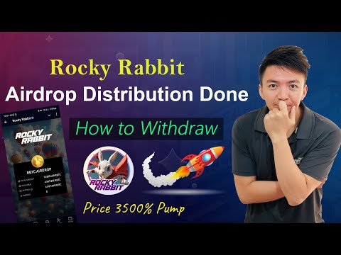 Rocky Rabbit Airdrop Distribution Done | How to Withdraw RabBitcoin | Rocky Rabbit Price 3500% Pump