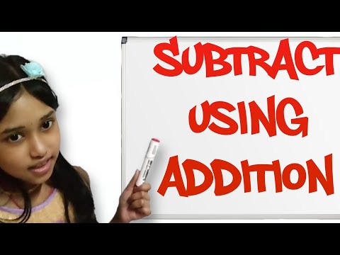 Learn Subtraction Using Addition  #Education #Subtraction | Sabithas Tuto