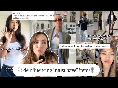 capsule wardrobes are ruining personal style | tiktok analysis