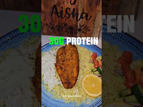 Easy High Protein Spicy Fish #highprotein #mealprep #shortsfeed