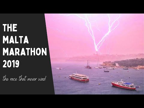 The Malta Marathon 2019 Storms and Cancelled Race