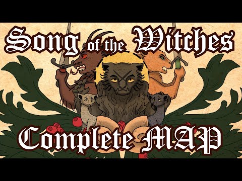 Song of the Witches [COMPLETE Medieval Warrior Cats MAP]