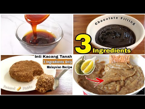 Best 4 | How to make Filling, Paste, Jam and Syrup at Home / Delicious Filling for Bread