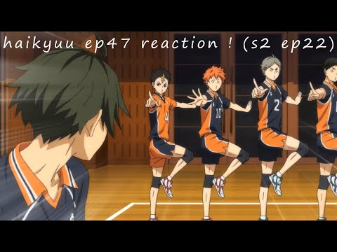 WHERES THE RIBBIONS~haikyuu ep47 reaction ! (s2 ep22)