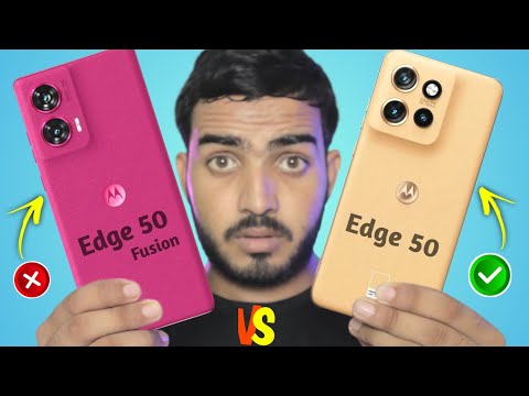 Moto Edge 50 Vs Moto Edge 50 Fusion Full Comparison ⚡Konsa Phone Kharide? सच्चाई जान लो पहले 😳❌ or ✅