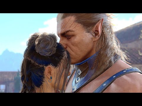 Halsin New Kiss Animation (Patch 6 Update) - Baldur's Gate 3